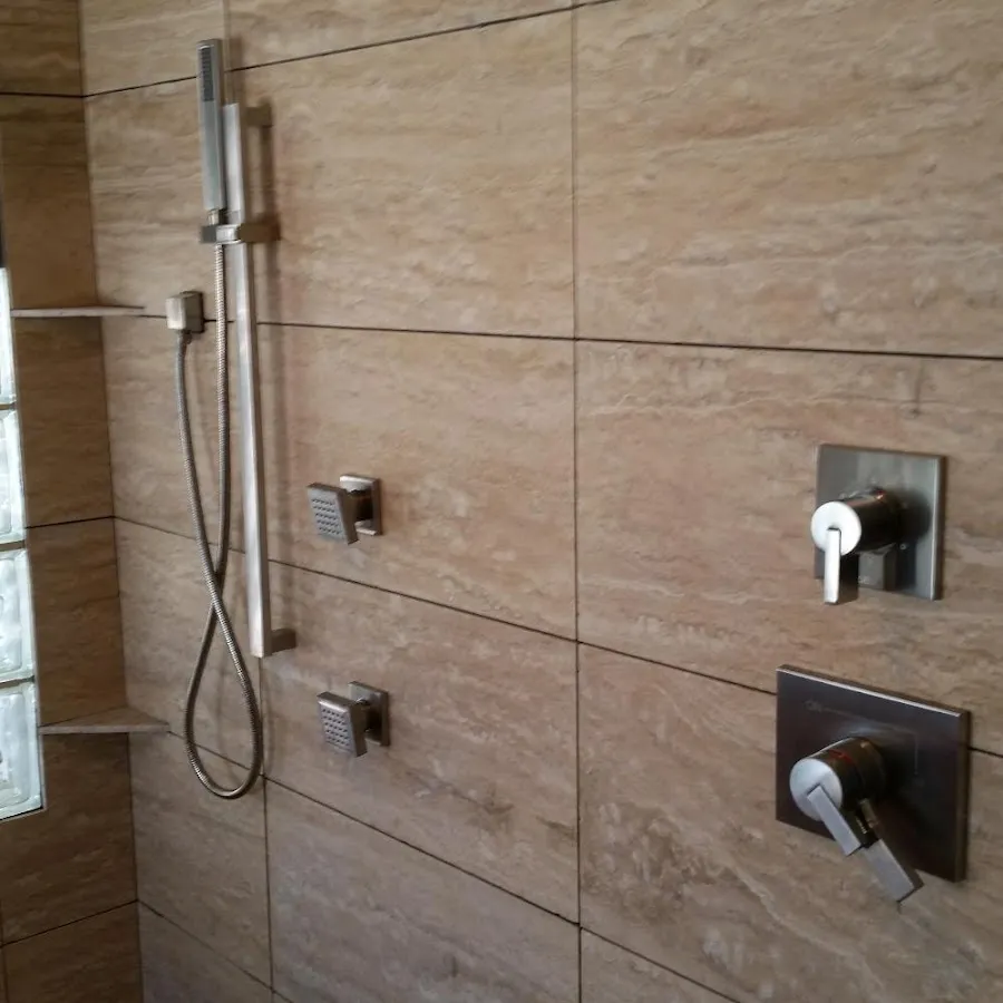 Shower fixture installation for Water Heater Replacement in Port Lavaca